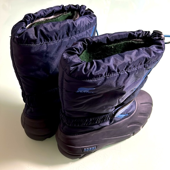 Sorel "Flurry" Youth, Big kids Insulated Snow Rain Winter Boots SZ6 GUC - Picture 3 of 6